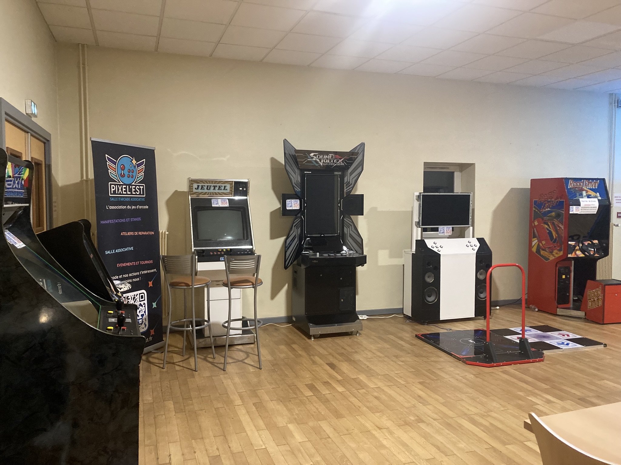 Notre stand avant la convention